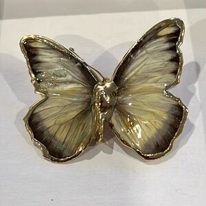 Butterfly enamel brooch (vintage)